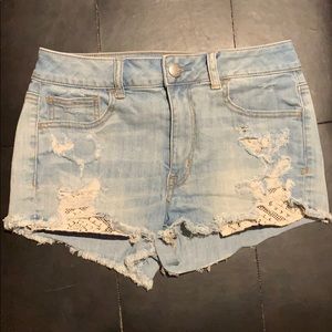 Jean short shorts